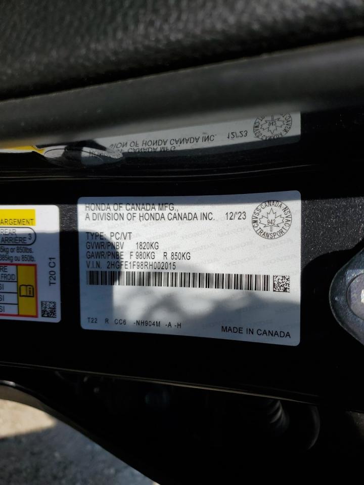 2024 HONDA CIVIC