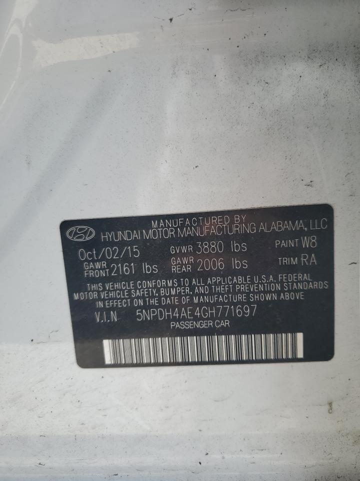 2016 HYUNDAI ELANTRA