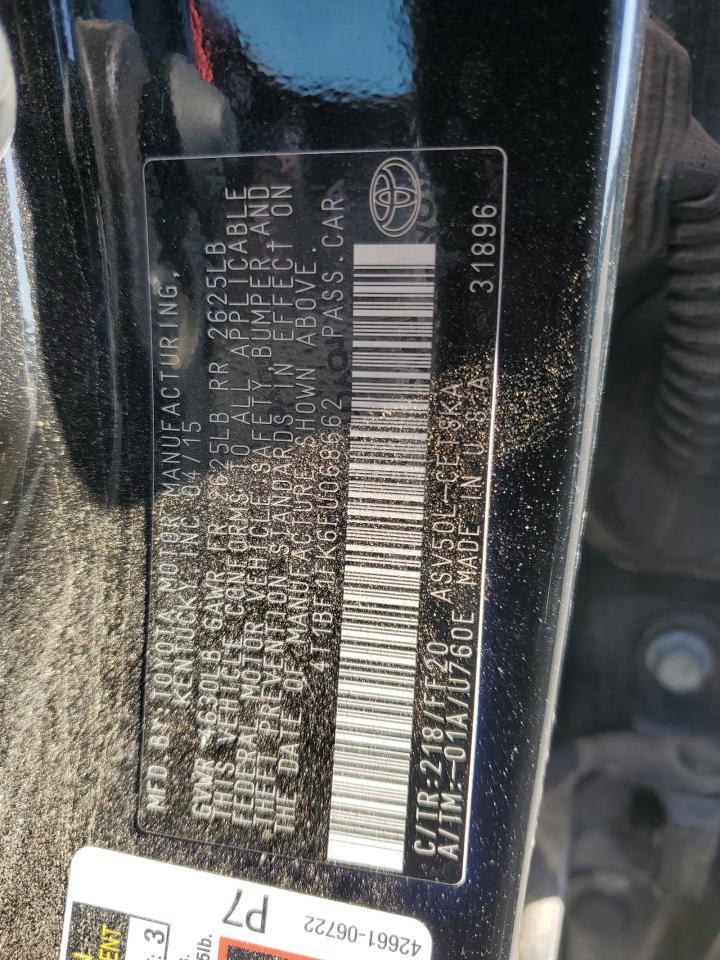 2015 TOYOTA CAMRY
