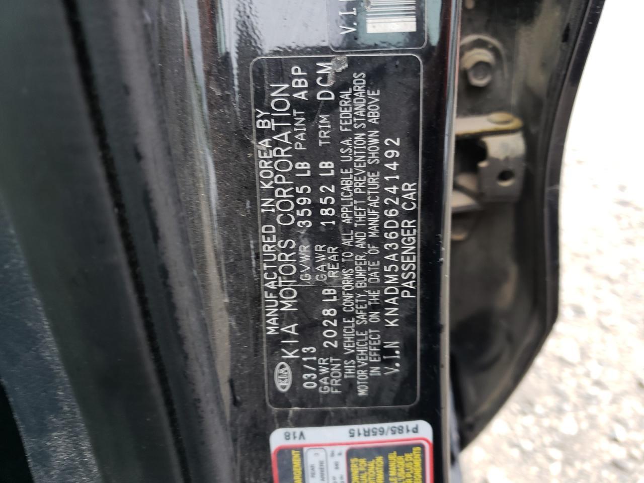 2013 KIA RIO