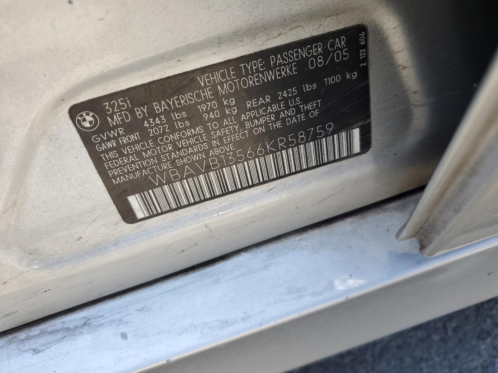 2006 BMW 3 SERIES
