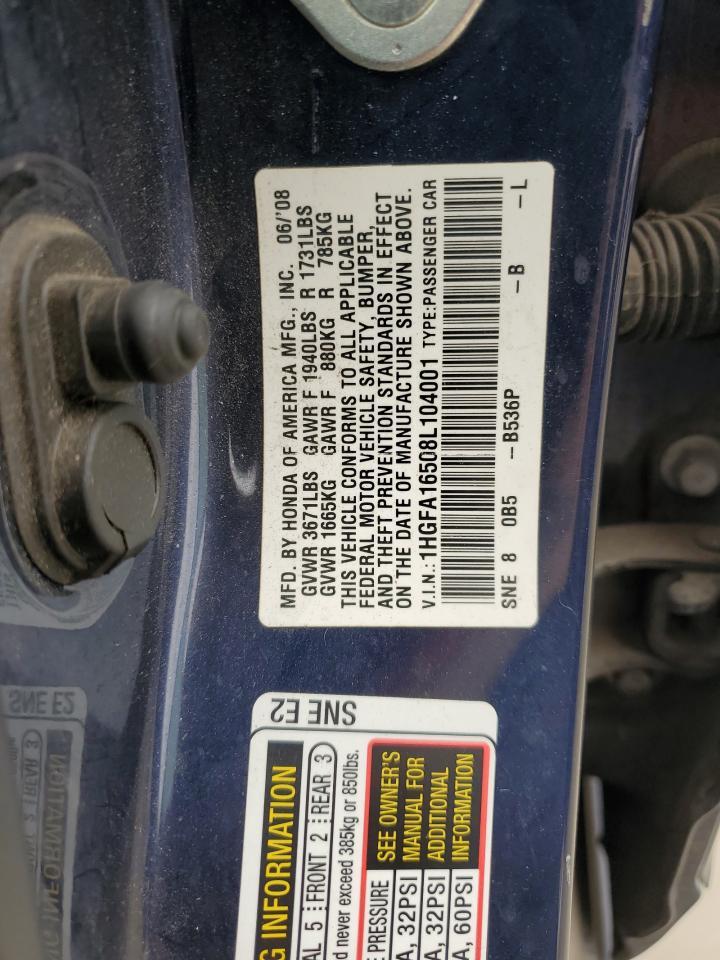 2008 HONDA CIVIC