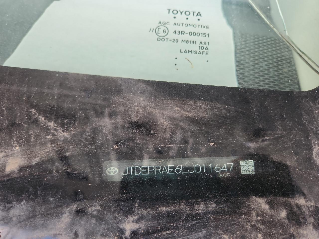 2020 TOYOTA COROLLA
