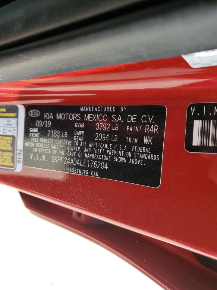 2020 KIA FORTE