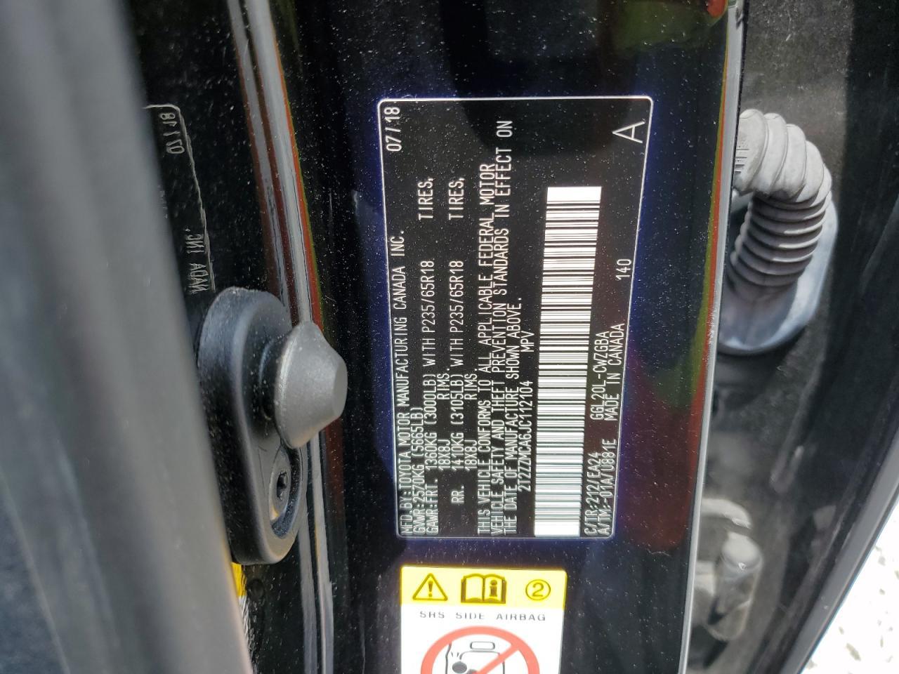2018 LEXUS RX 350