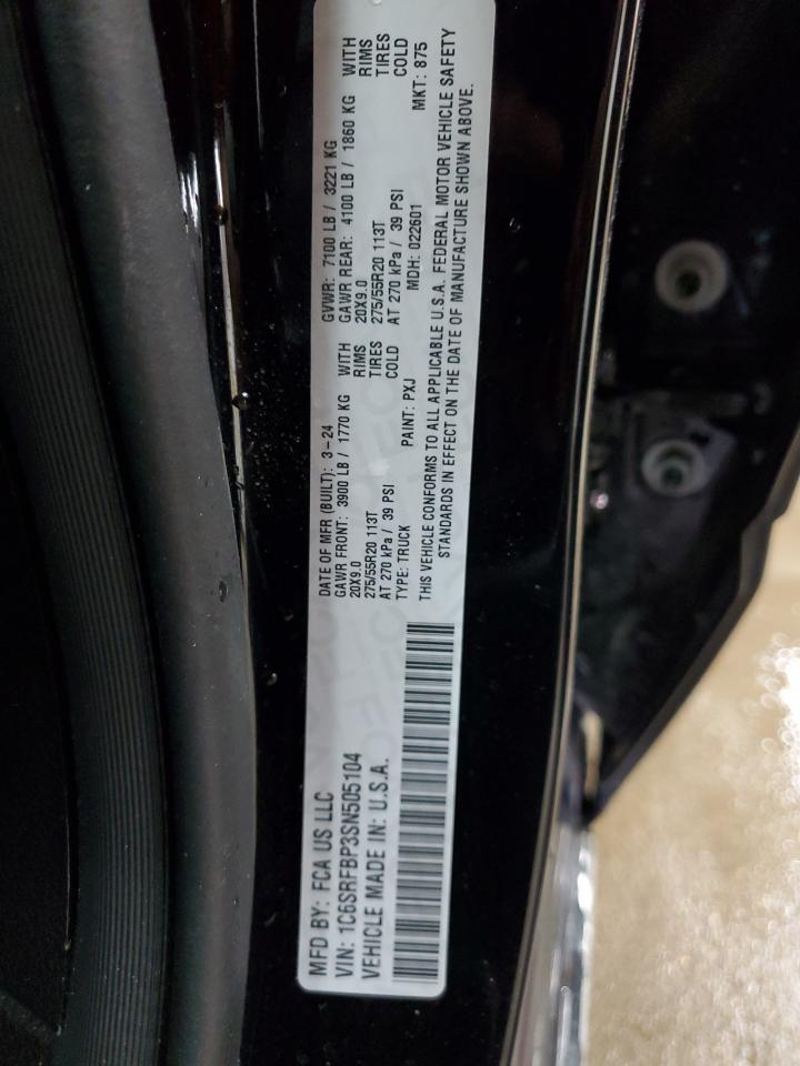 2025 RAM 1500