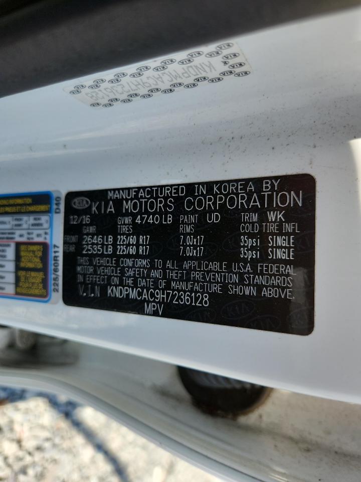 2017 KIA SPORTAGE