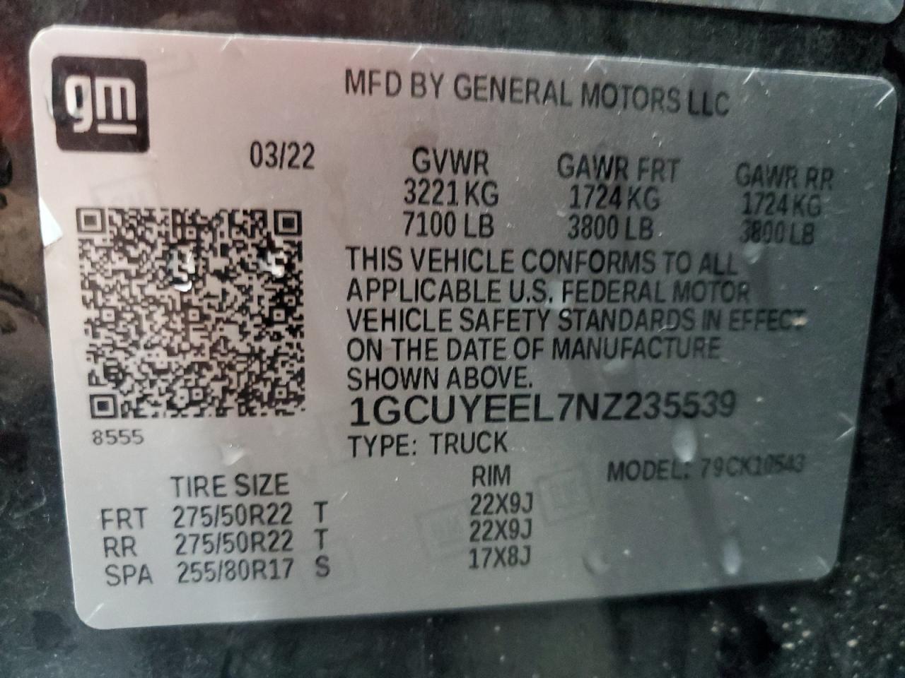 2022 CHEVROLET Silverado