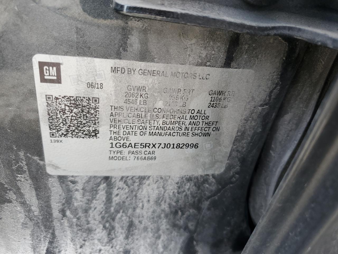 2018 CADILLAC ATS