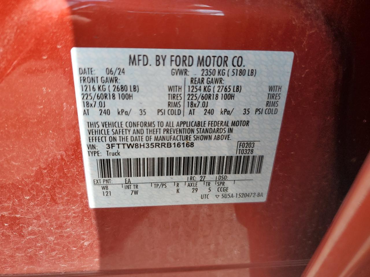 2024 FORD Maverick