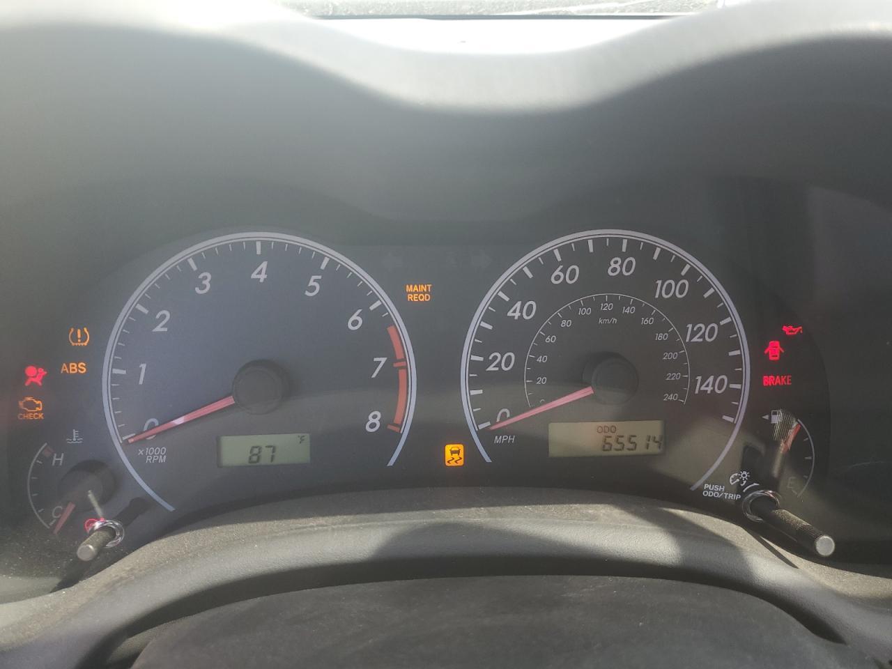 2011 TOYOTA COROLLA