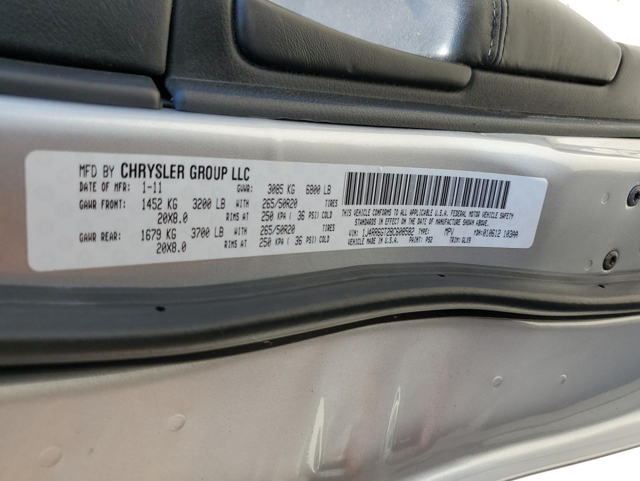 2011 JEEP Grand Cherokee