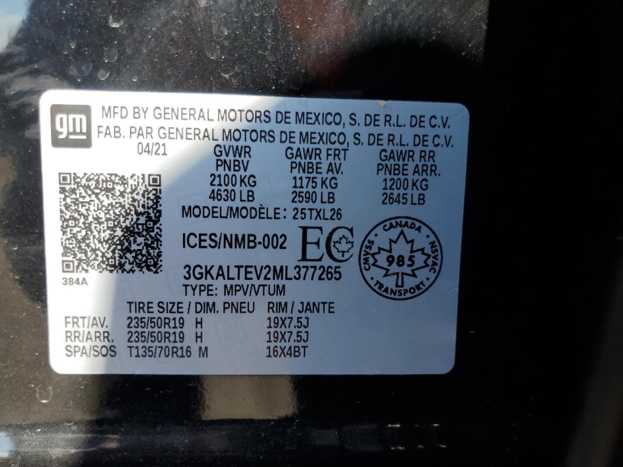 2021 GMC Terrain