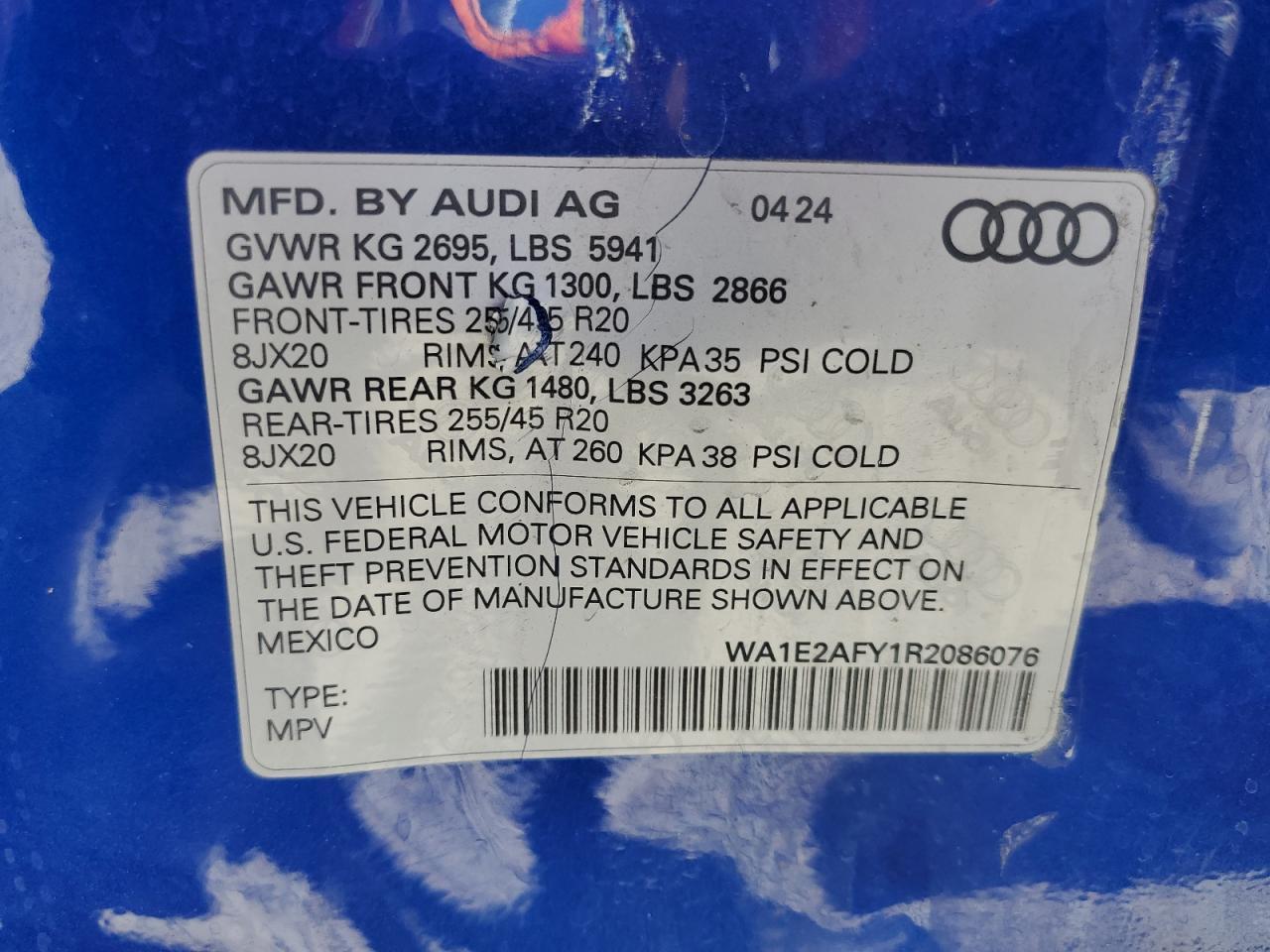 2024 AUDI Q5
