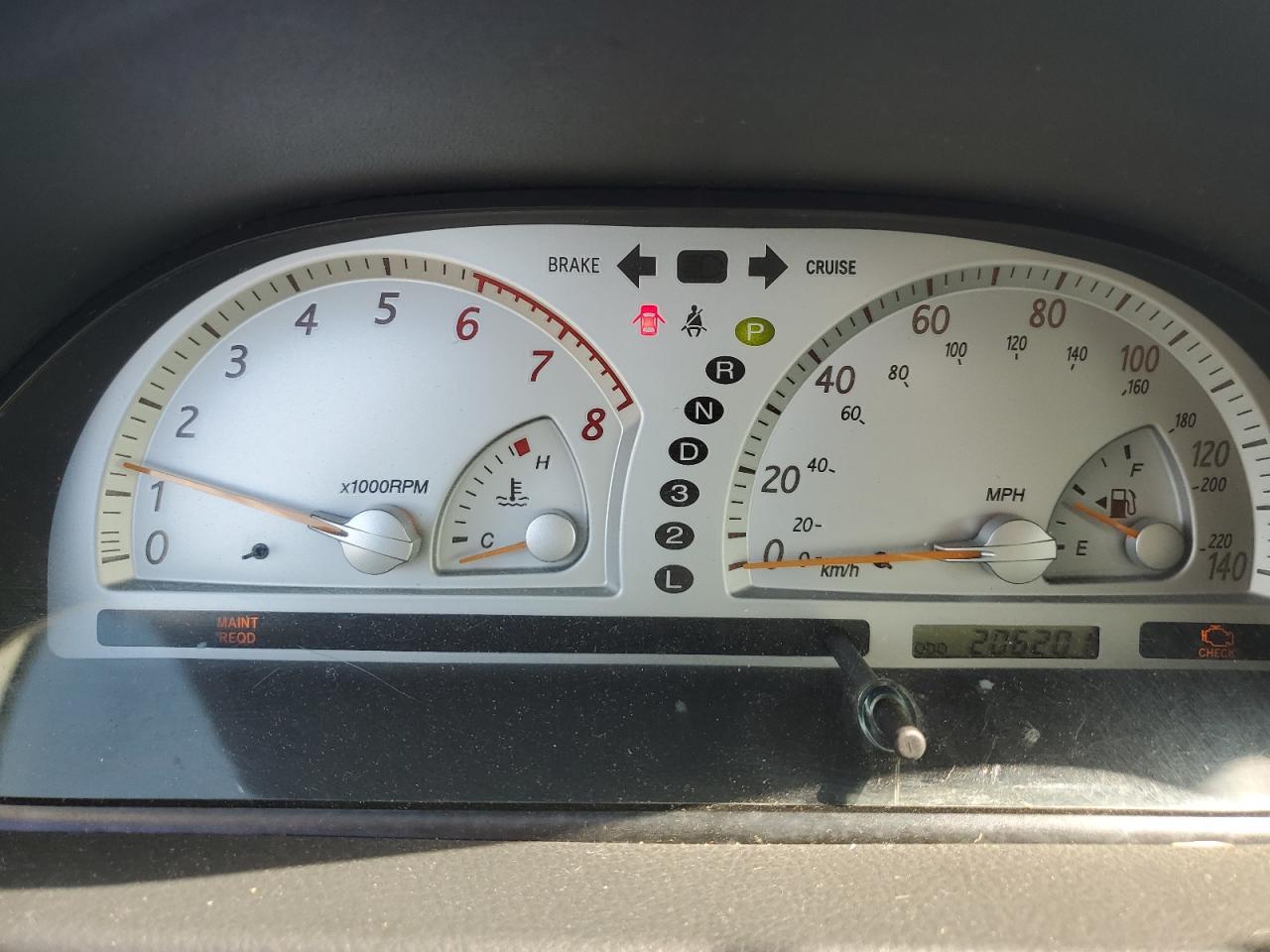 2004 TOYOTA CAMRY