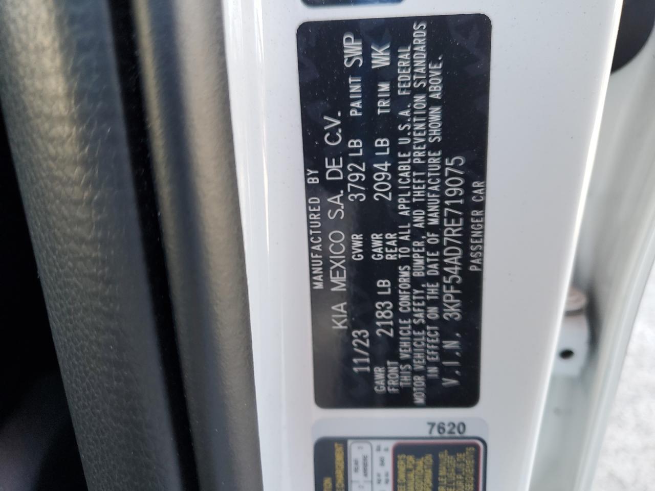 2024 KIA FORTE