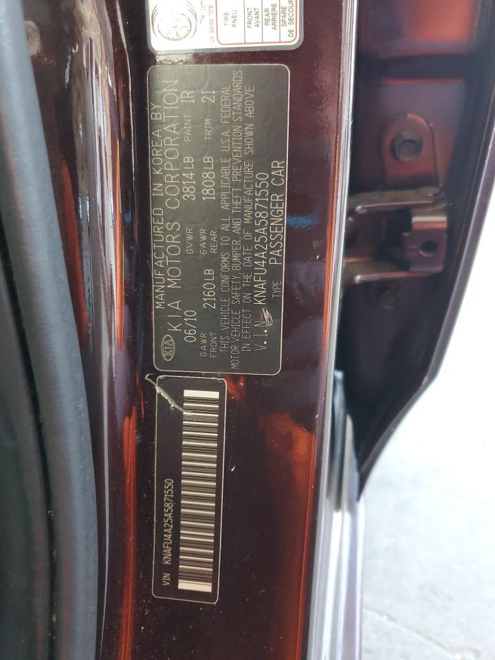 2010 KIA FORTE