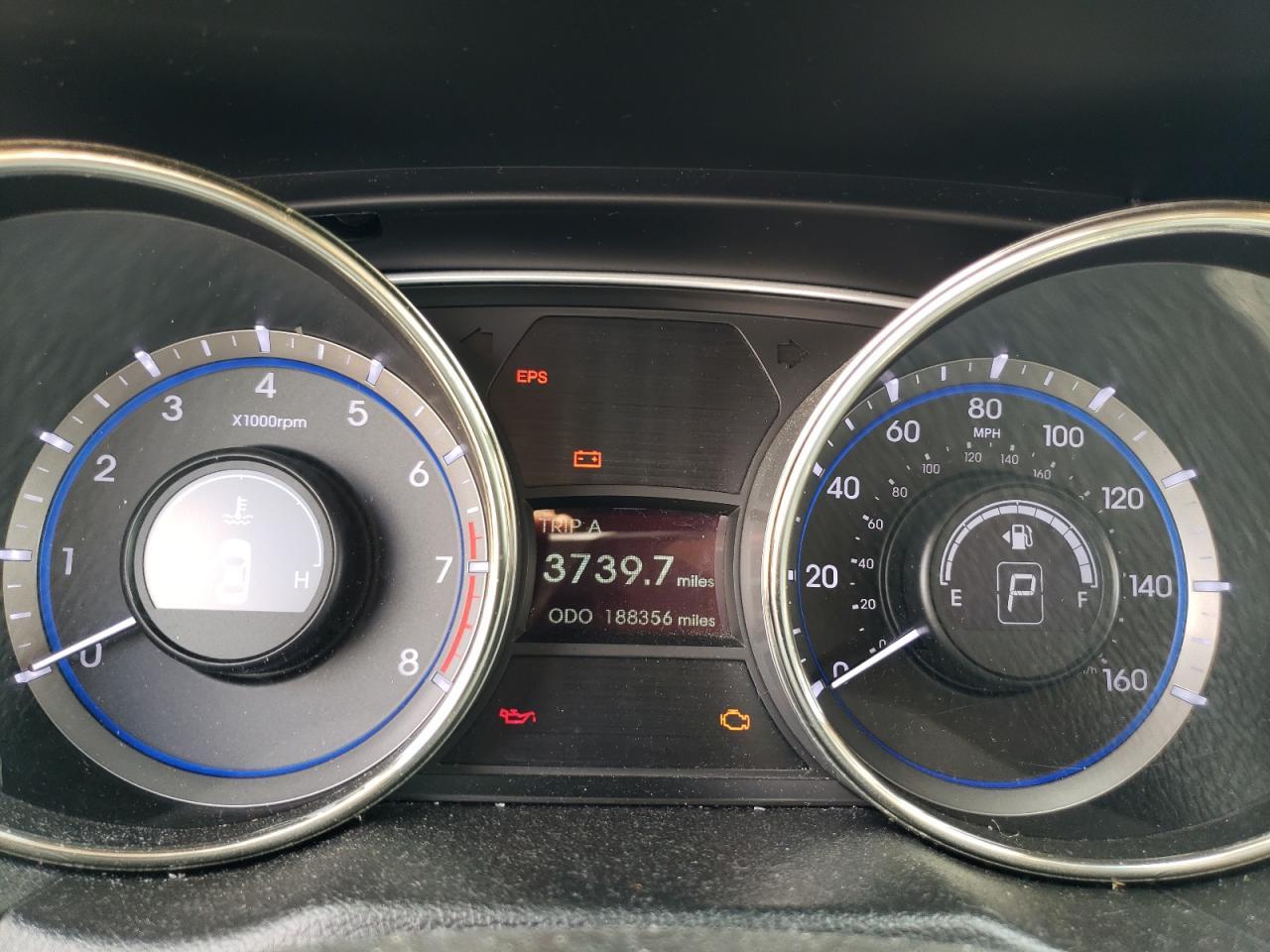 2012 HYUNDAI SONATA