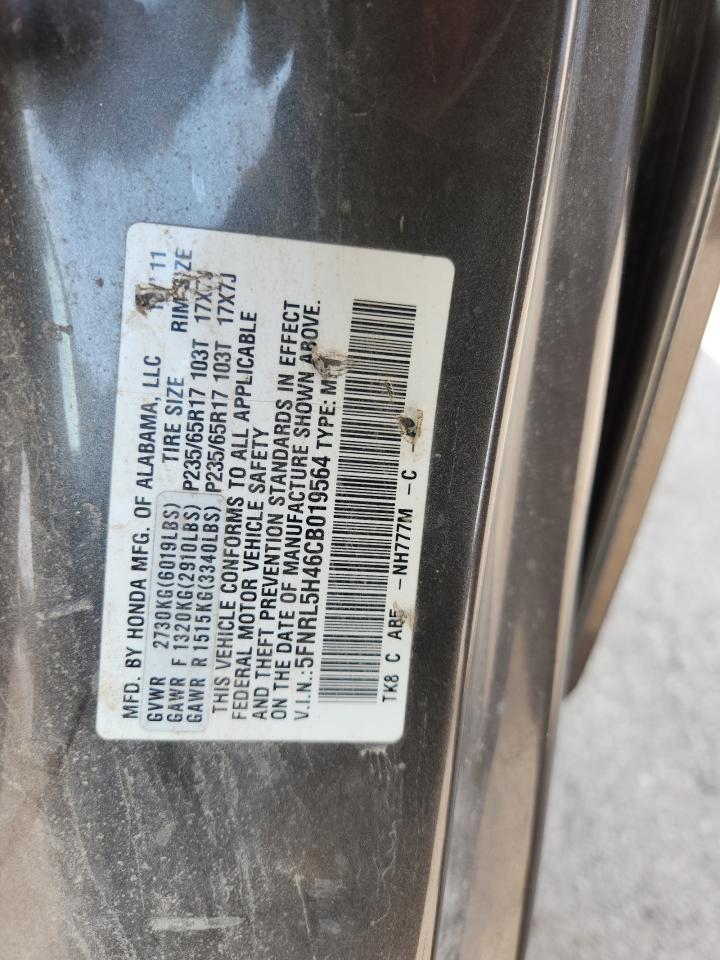 2012 HONDA ODYSSEY