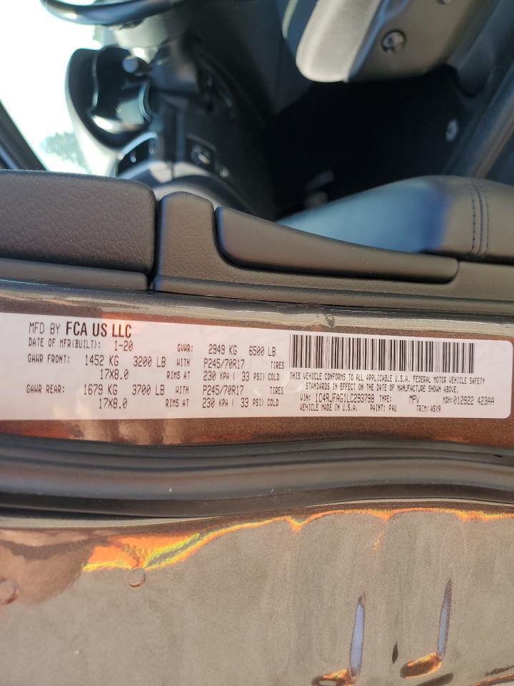 2020 JEEP Grand Cherokee