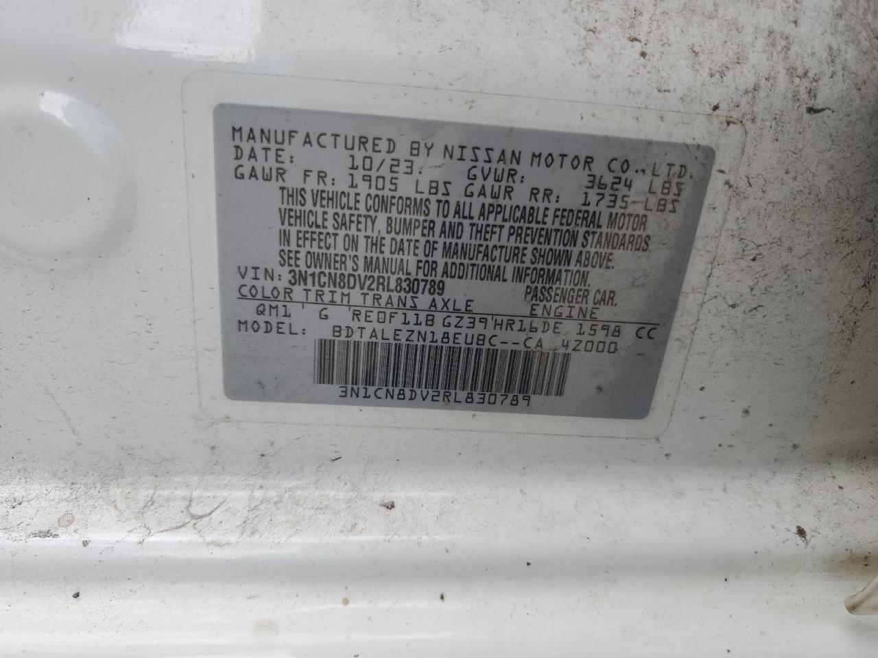 2024 NISSAN VERSA