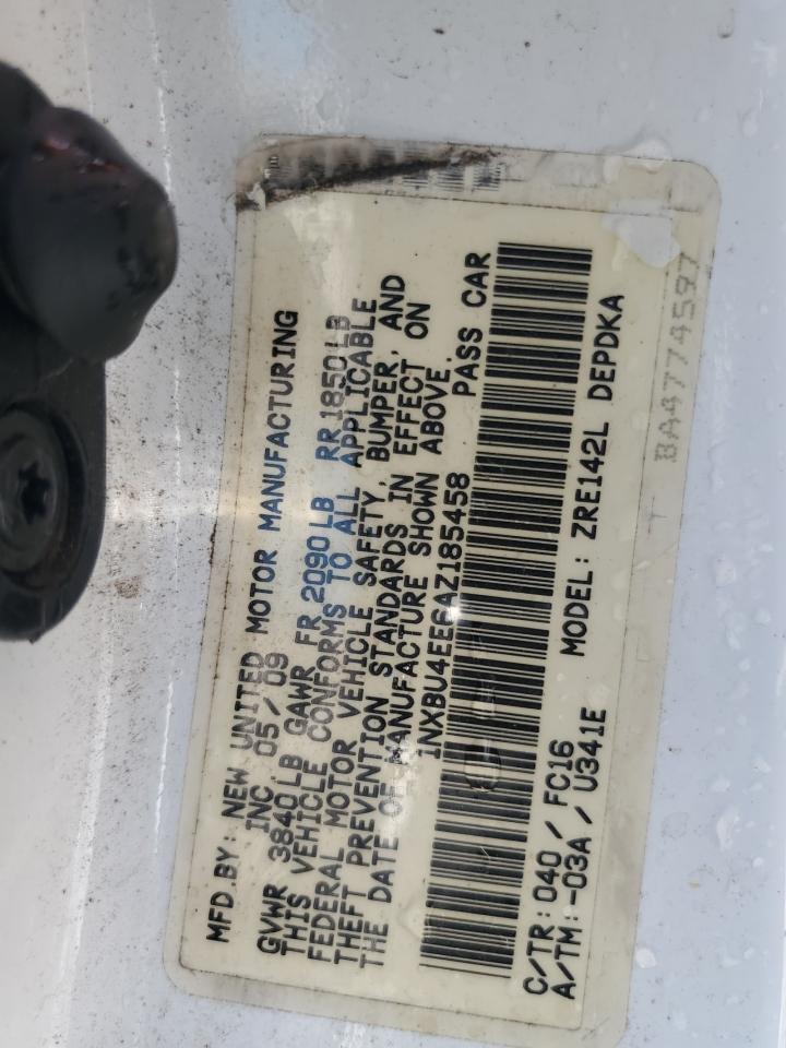 2010 TOYOTA COROLLA