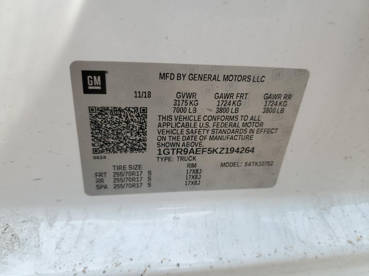2019 GMC Sierra
