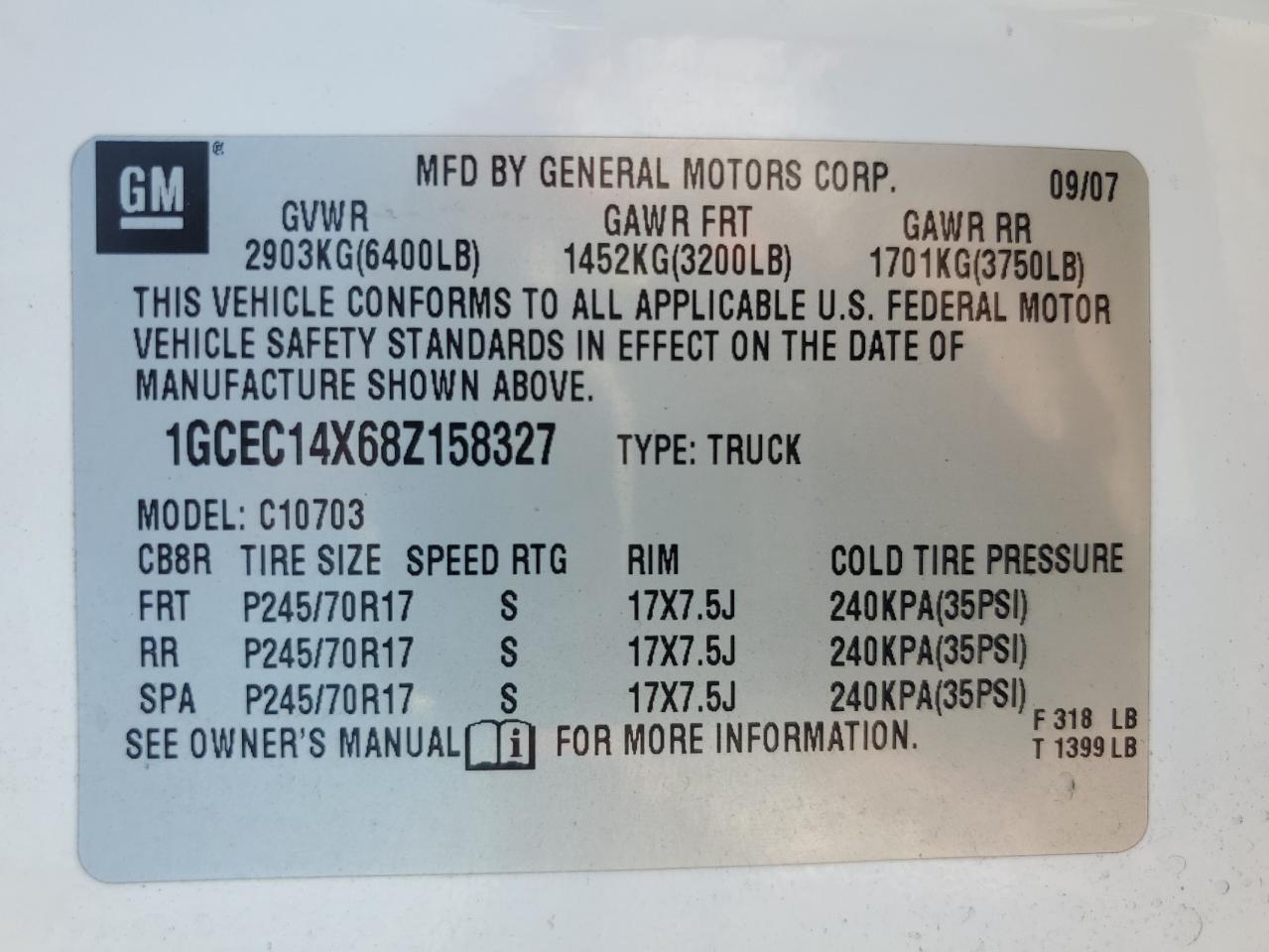 2008 CHEVROLET Silverado
