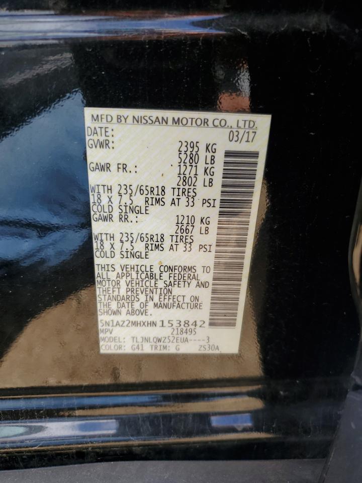 2017 NISSAN MURANO