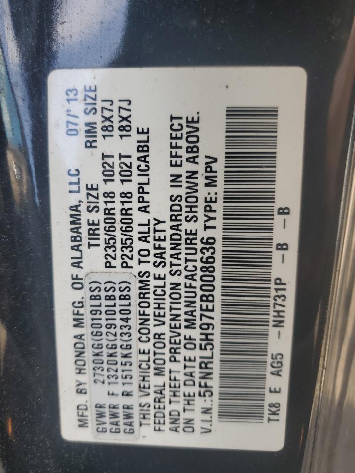 2014 HONDA ODYSSEY