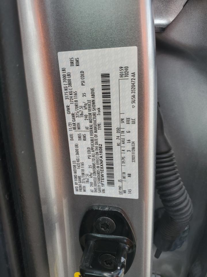 2022 FORD F-150