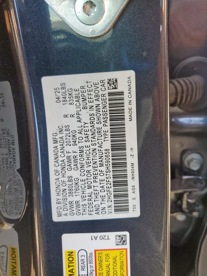 2025 HONDA CIVIC