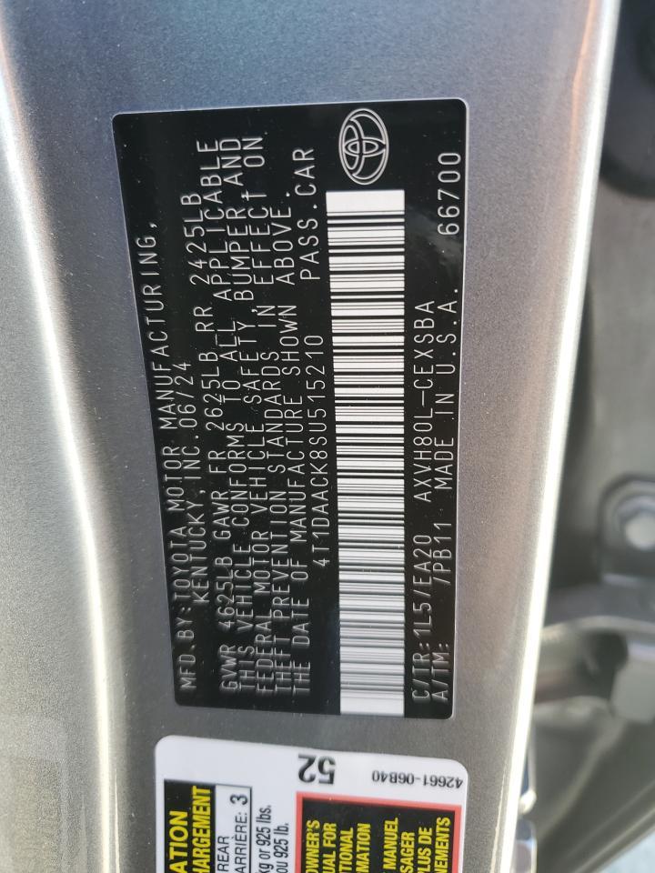 2025 TOYOTA CAMRY