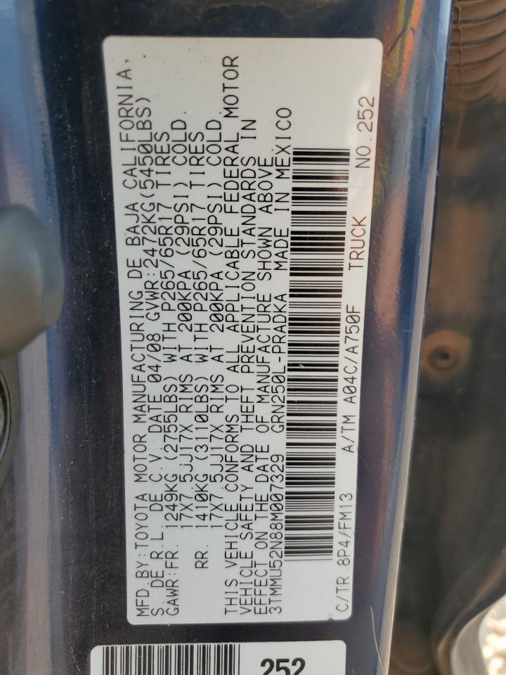 2008 TOYOTA TACOMA