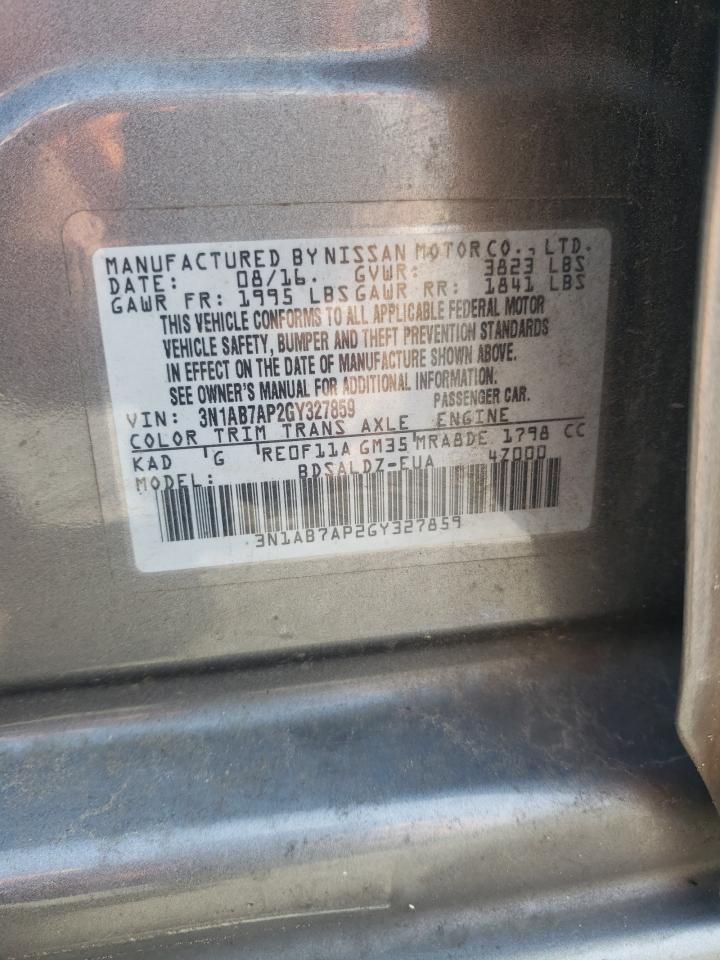 2016 NISSAN SENTRA