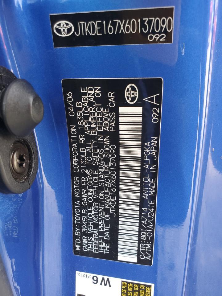 2006 TOYOTA SCION
