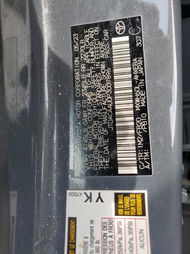 2023 TOYOTA PRIUS