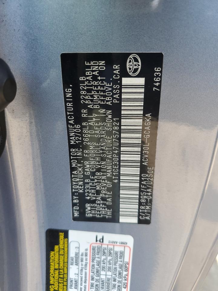 2007 TOYOTA CAMRY
