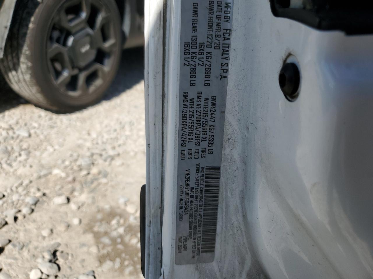2020 RAM ProMaster City