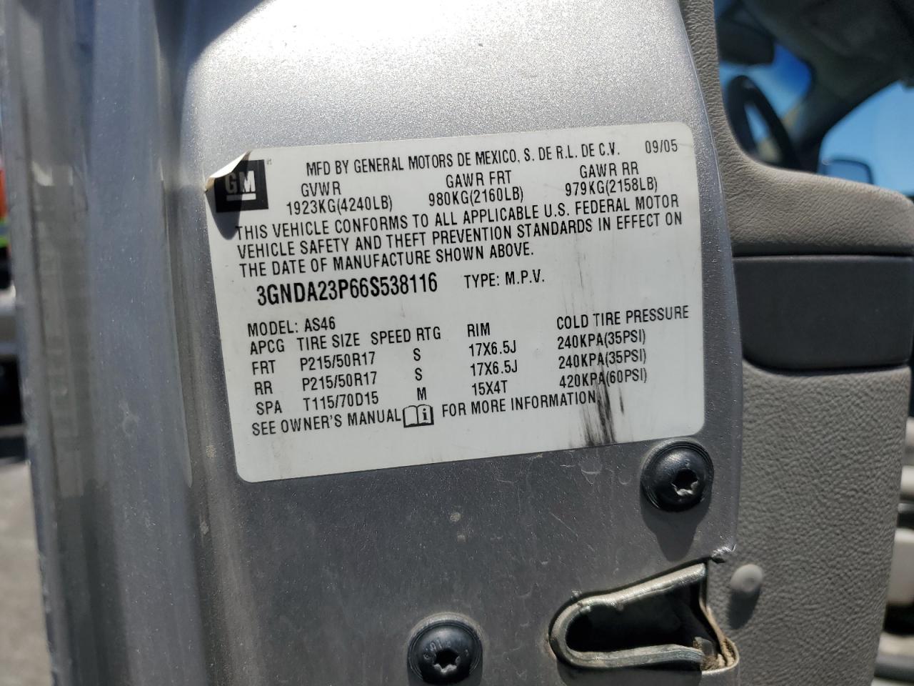 2006 CHEVROLET HHR
