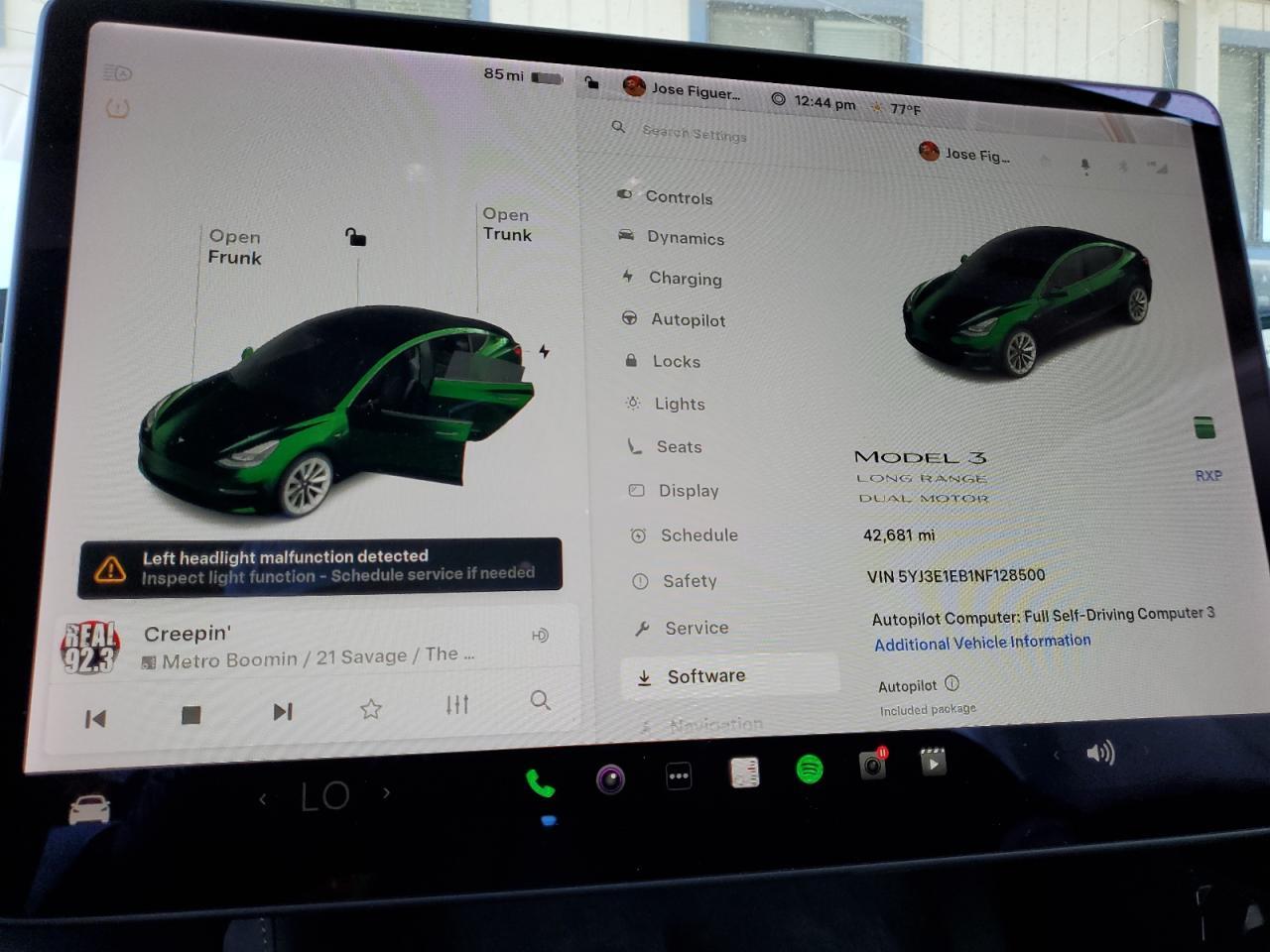 2022 TESLA MODEL 3