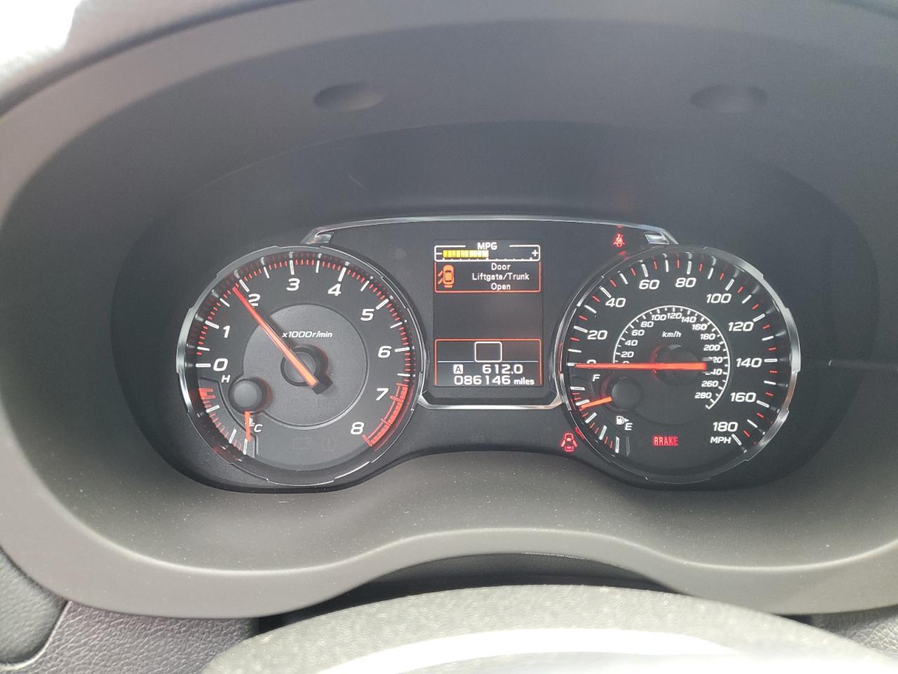 2018 SUBARU WRX
