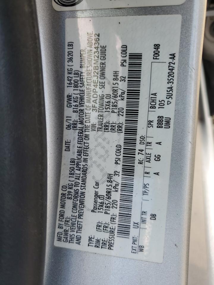 2011 FORD Fiesta