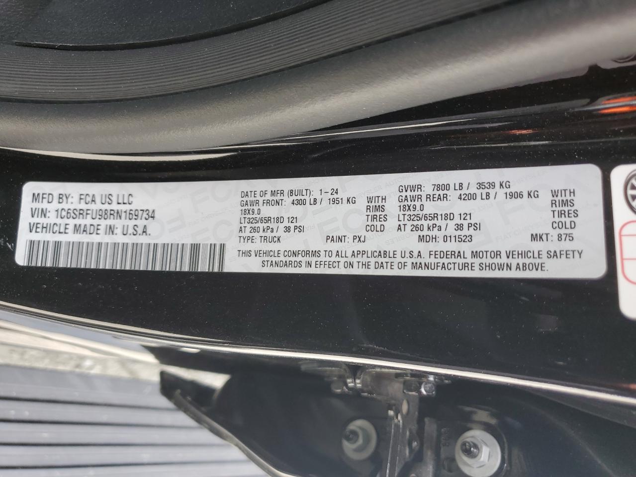 2024 RAM 1500