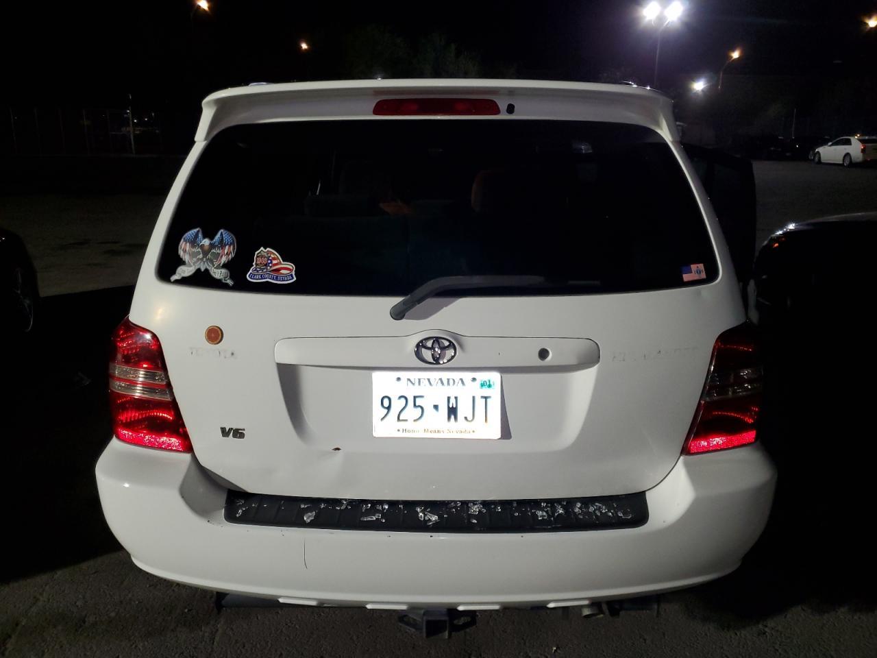 2001 TOYOTA HIGHLANDER