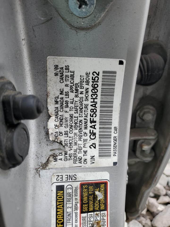 2010 HONDA CIVIC