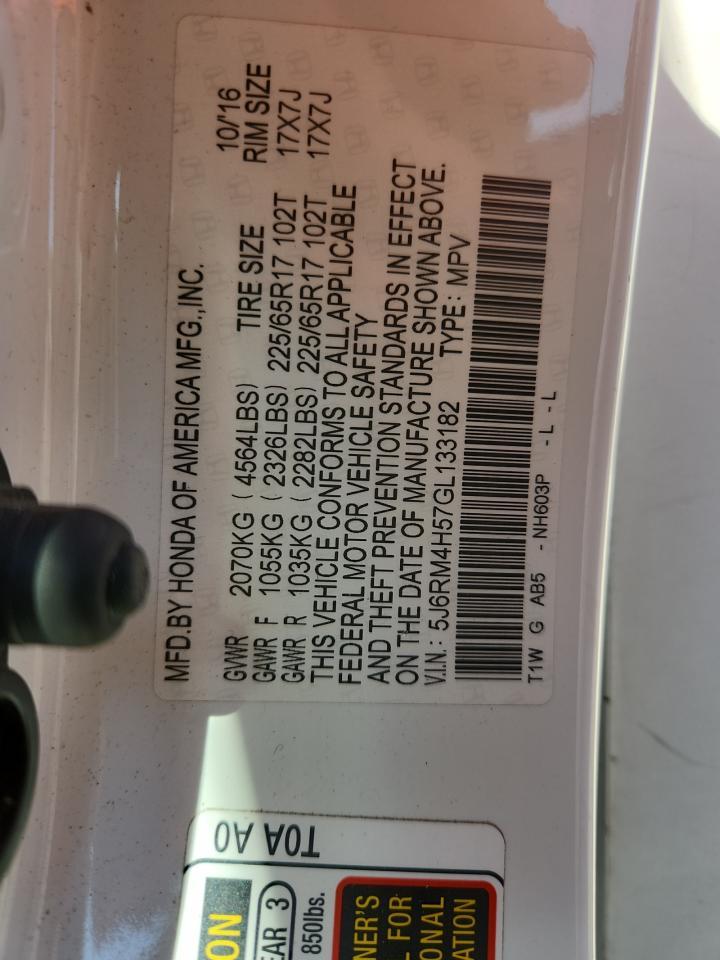 2016 HONDA CR-V