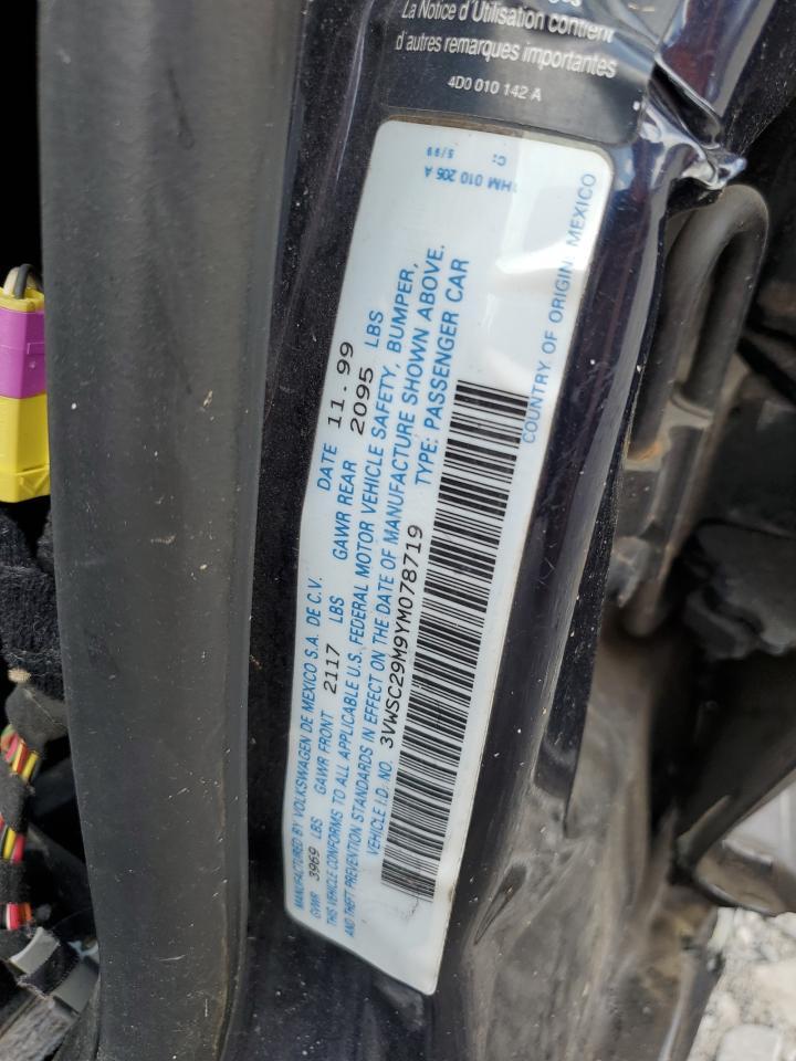 2000 VOLKSWAGEN JETTA