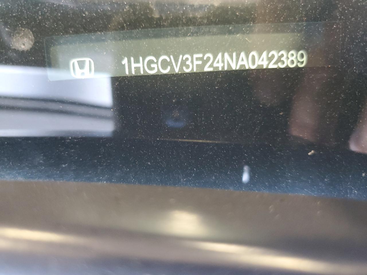 2022 HONDA ACCORD