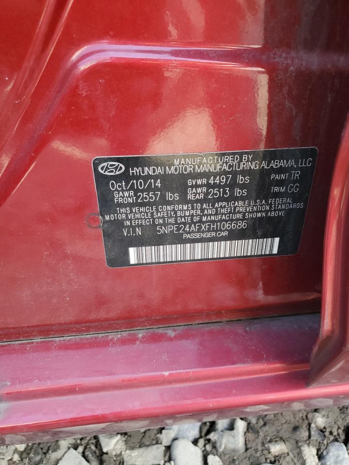2015 HYUNDAI SONATA